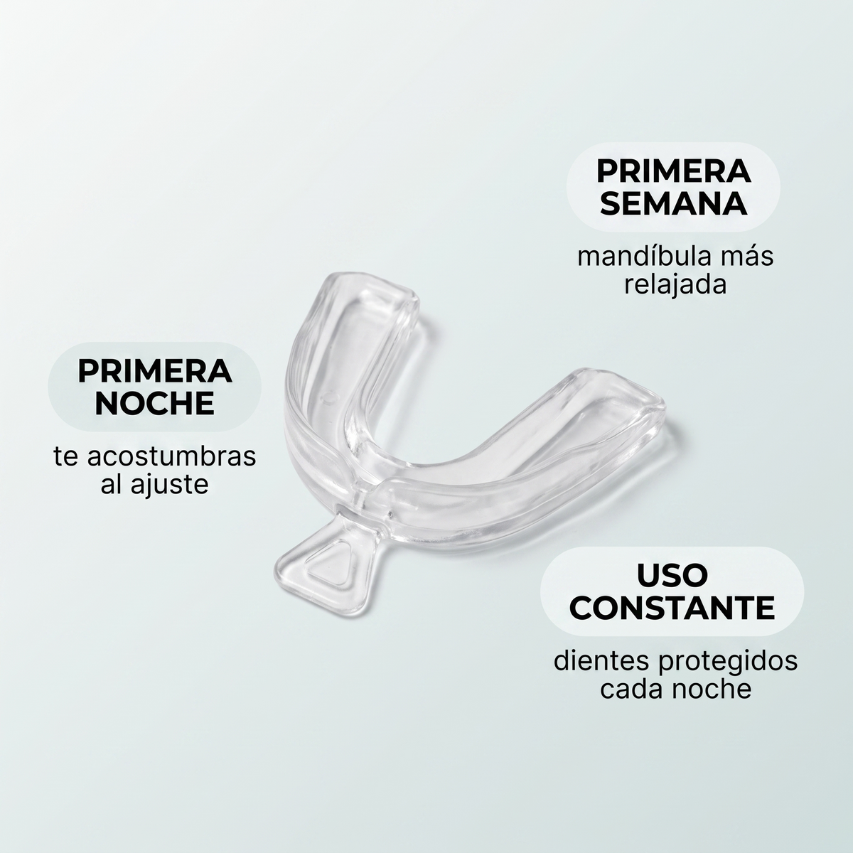Protector bucal para bruxismo – Protege tus dientes al dormir