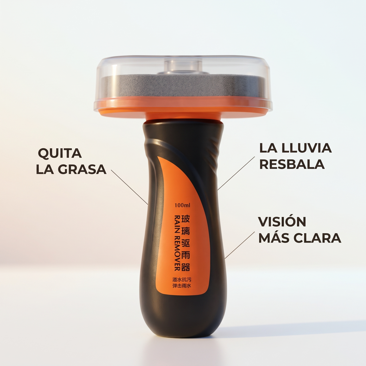 Repelente de lluvia – visión clara al conducir