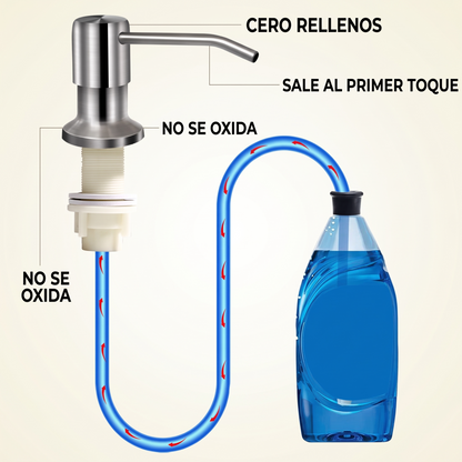 Dispensador de jabón para fregadero – Conecta al galón