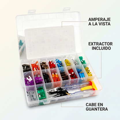 Kit de fusibles para carro – repuesto listo en tu guantera