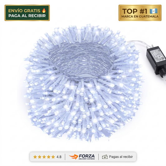 10M Mega Luces navideñas LED – Ilumina tu casa completa