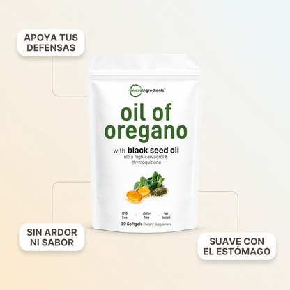 Aceite de orégano en cápsulas de gel – Apoya tus defensas