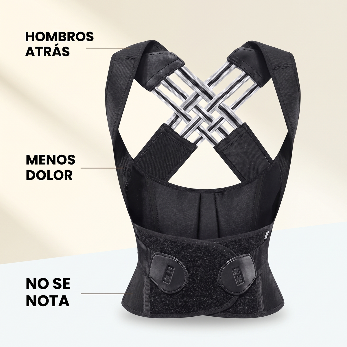 Corrector de postura ajustable – endereza tu espalda sin dolor