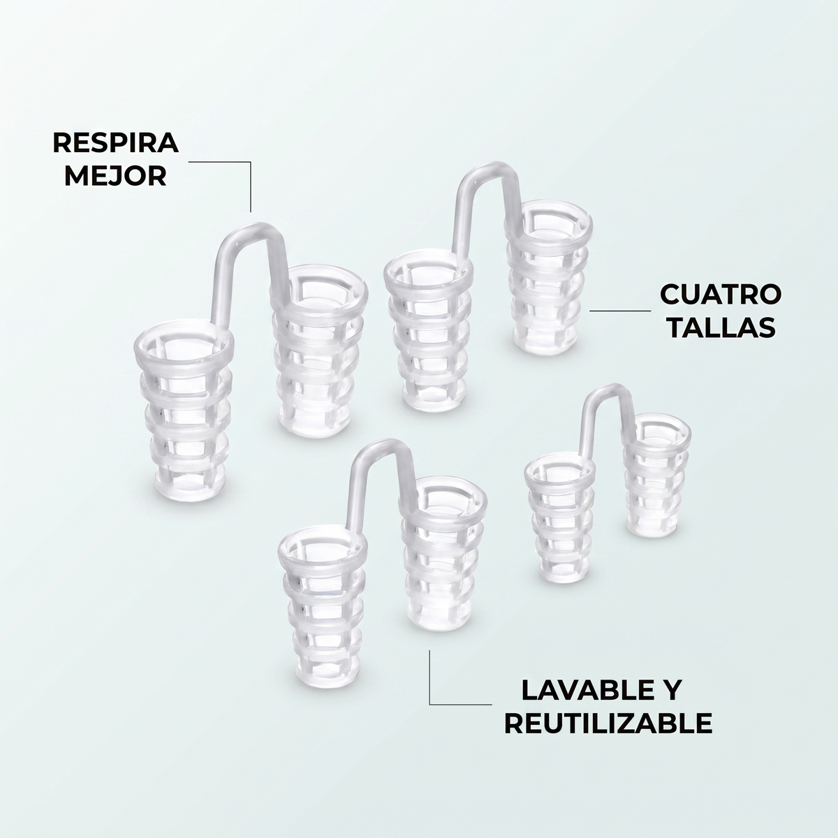 Dilatador nasal antirronquidos – respira libre al dormir