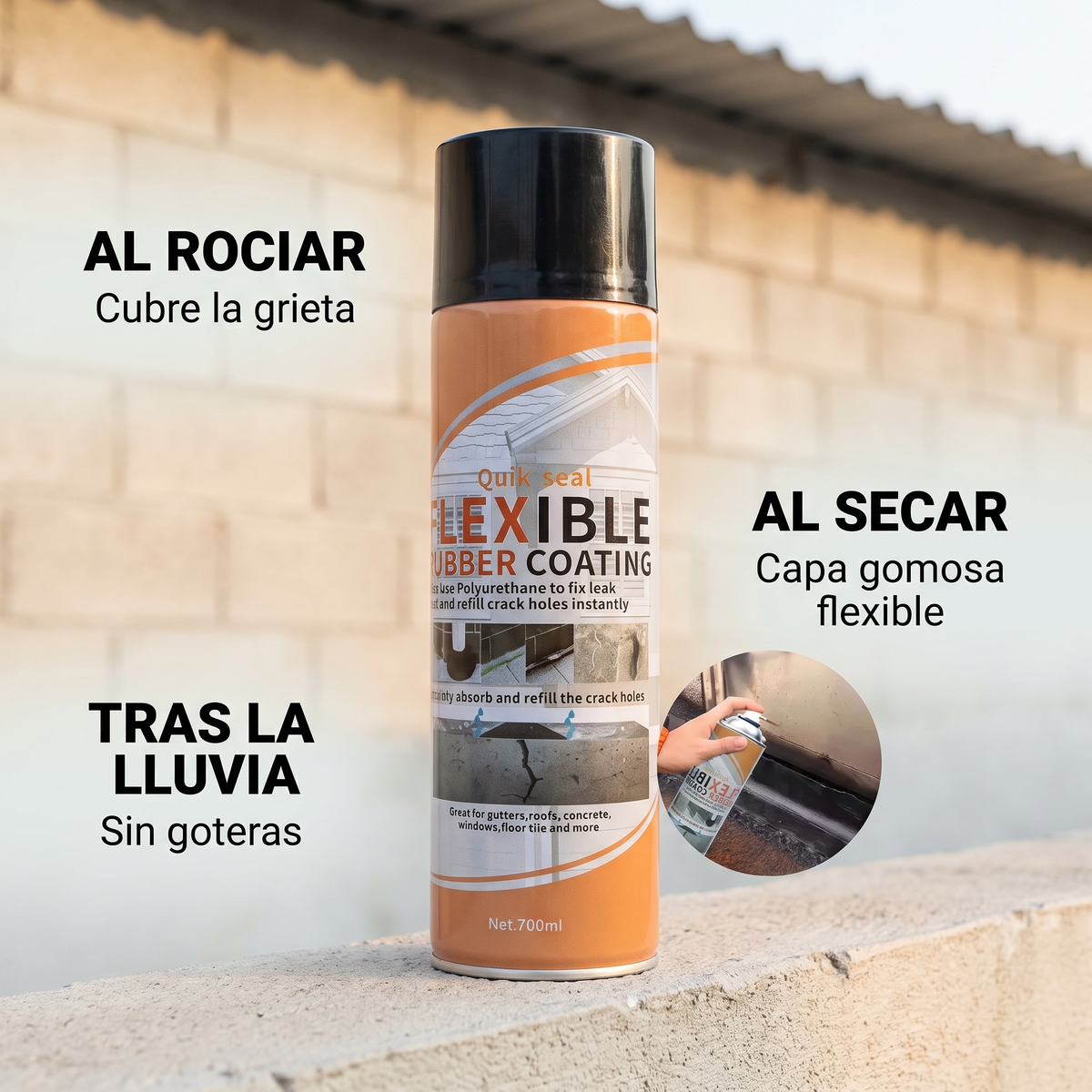 Spray sellador antifugas – detiene goteras al instante