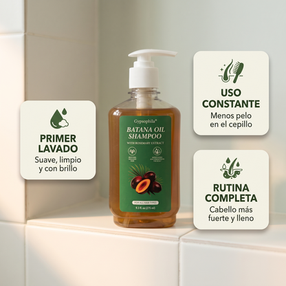 Shampoo de aceite de batana con romero – Menos caída