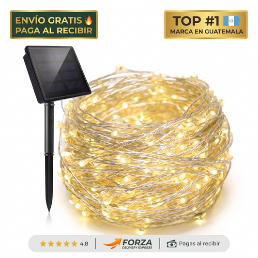 22M Luces solares para patio – decora tu Navidad sin cables
