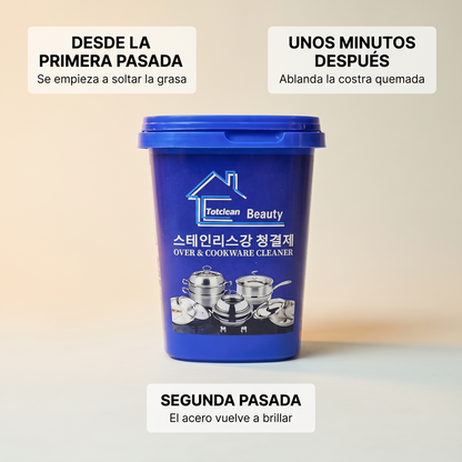 Pasta limpiadora multiusos – Quita grasa y quemado