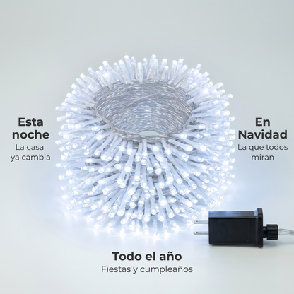 10M Mega Luces navideñas LED – Ilumina tu casa completa