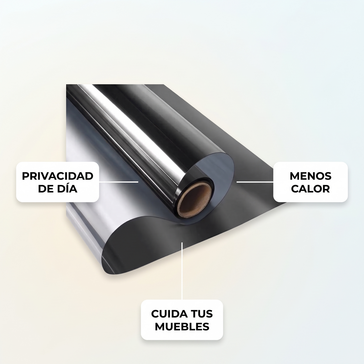 Película espejo para ventanas – Privacidad de día