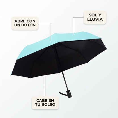 Paraguas automático plegable – Se abre con un botón